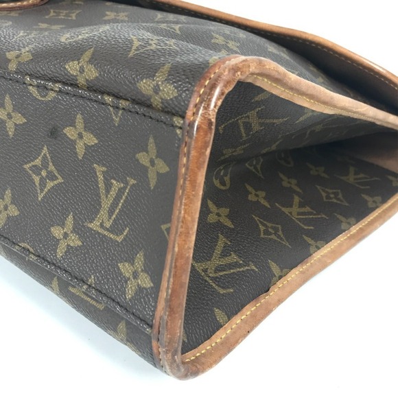 LOUIS VUITTON Brown Monogram Canvas Shoulder Bag - Picture 7 of 16